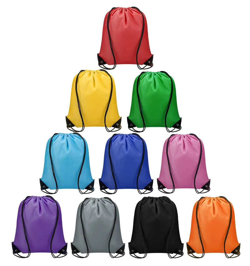 Polyester drawstring bag